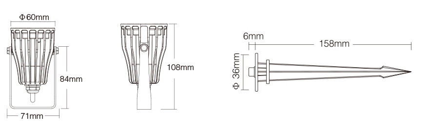 Zigbee garðlýsing